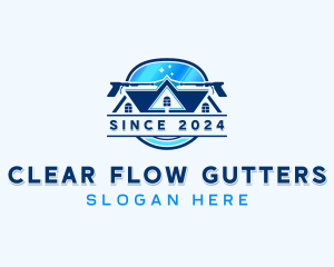 Gutter Pressure Washing logo design