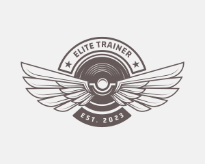 Wing Fitness Gym  logo design