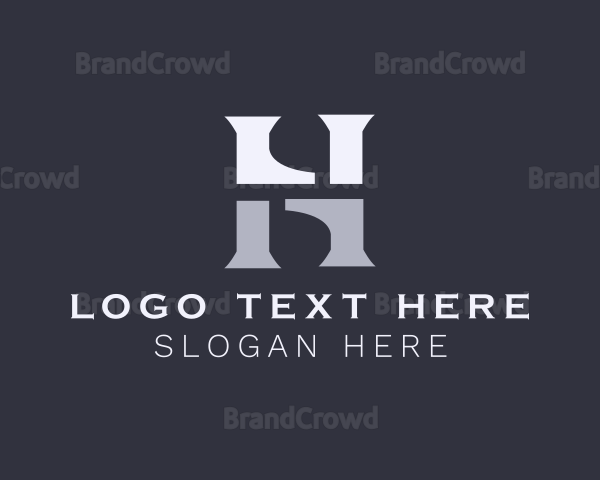Professional Business Agency Letter H Logo