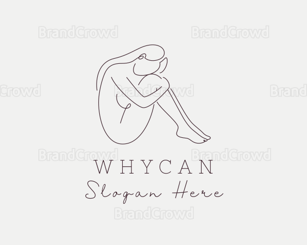 Sexy Woman Model Logo