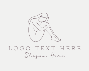 Period - Sexy Woman Model logo design