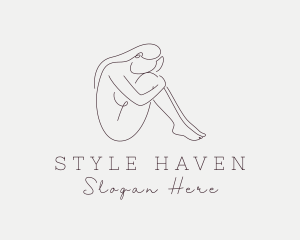 Sexy Woman Model Logo