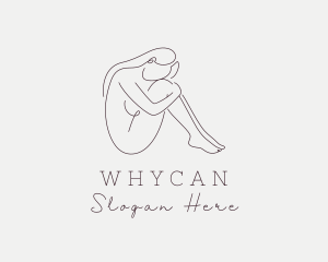 Sexy Woman Model Logo