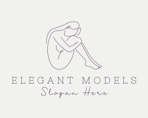 Modeling - Sexy Woman Model logo design