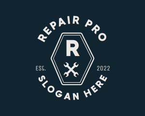 Mechanic Spanner Repair logo design