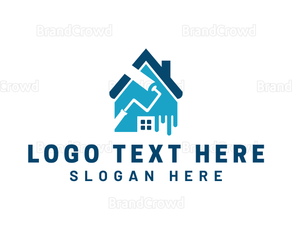 House Painting Decoration Logo