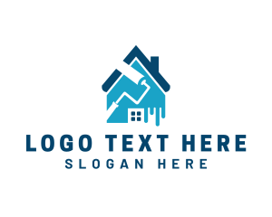 House Painting Decoration logo design