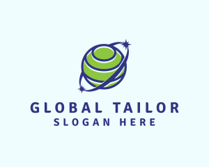 Global Business World logo design