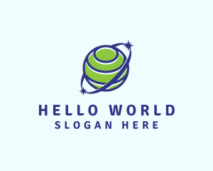 Global Business World logo design