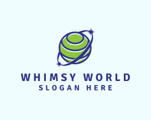 Global Business World logo design