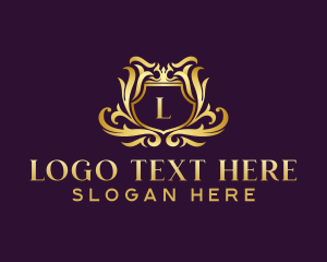 Regal - Luxury Shield Crest logo design