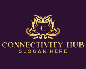 Decor - Luxury Shield Crest logo design