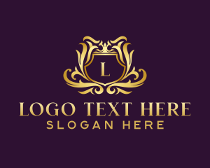 Sovereign - Luxury Shield Crest logo design