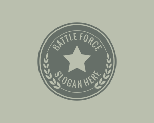 Army - Army Soldier Star logo design