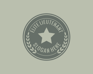 Army Soldier Star  logo design