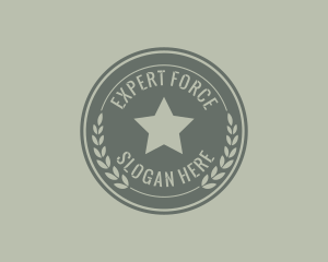 Authority - Army Soldier Star logo design