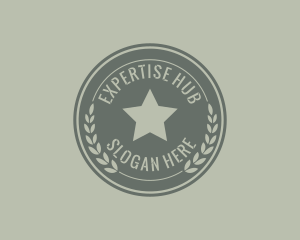 Authority - Army Soldier Star logo design