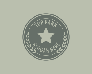 Army Soldier Star  logo design