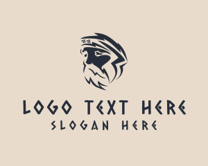 Ancient - Greek God Mythology logo design