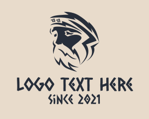Mythology - Greek God Mythology logo design