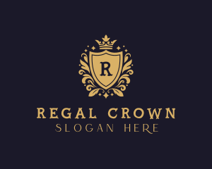 Regal Royalty Wedding logo design