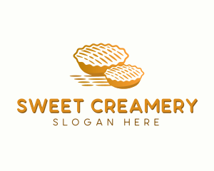 Apple Pie Pastry Dessert logo design