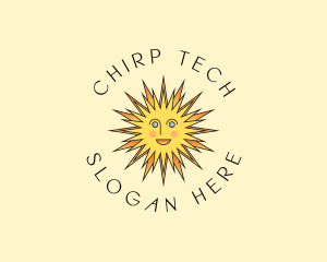 Happy Sun Shine logo design