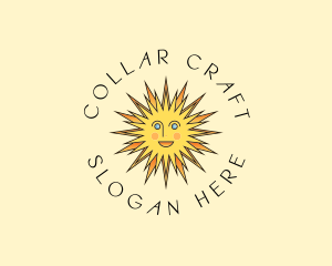 Happy Sun Shine logo design