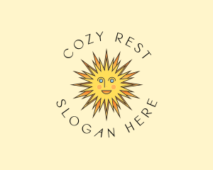 Happy Sun Shine logo design