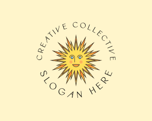 Happy Sun Shine logo design