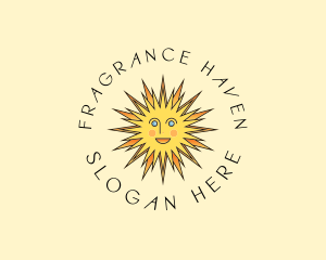 Happy Sun Shine logo design