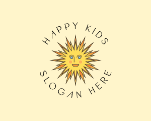 Happy Sun Shine logo design