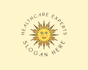 Happy Sun Shine logo design