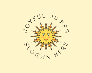 Happy Sun Shine logo design