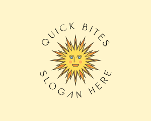 Happy Sun Shine logo design