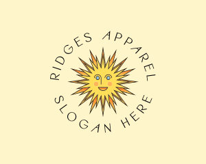 Happy Sun Shine logo design