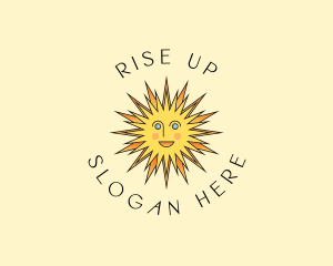 Happy Sun Shine logo design