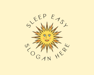 Happy Sun Shine logo design