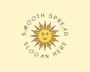 Happy Sun Shine logo design