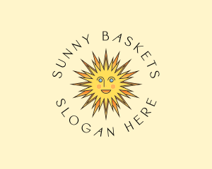 Happy Sun Shine logo design