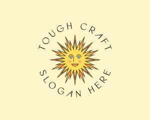 Happy Sun Shine logo design