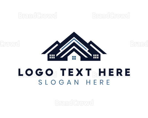 Roof Contractor Roofing Logo