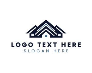 Maintenance - Roof Contractor Roofing logo design