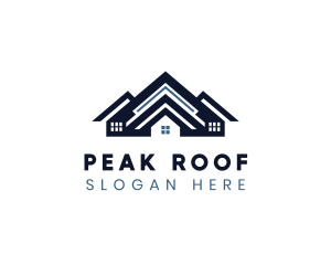 Roof Contractor Roofing logo design