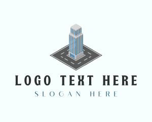 Highrise - Urban Highrise Building logo design