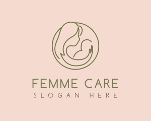 Gynecology - Minimalist Mother Care logo design