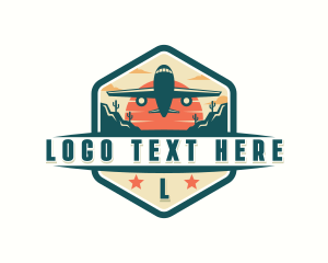 Travel - Airplane Travel Tour Vacation logo design