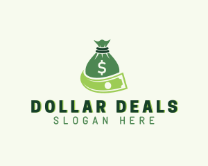 Dollar - Dollar Money Bag logo design