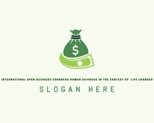 Banking - Dollar Money Bag logo design