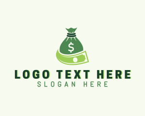 Dollar Money Bag Logo